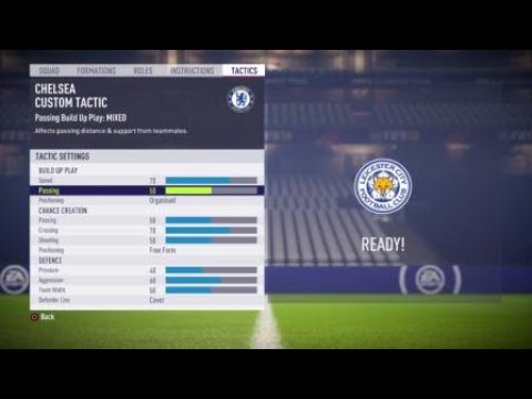 FIFA 18|formation, instructions and tactics| 4-3-3 defend