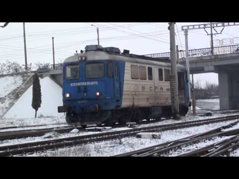 Locomotiva DA1378 rebruseaza in Suceava - 07.02.2017