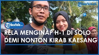 Berita Solo Hari Ini: Pasutri Asal Sleman Rela Menginap H-1 di Solo untuk Lihat Kirab Kaesang-Erina