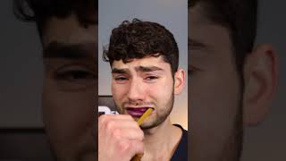 Trying out my Dog's Toothbrush #shorts