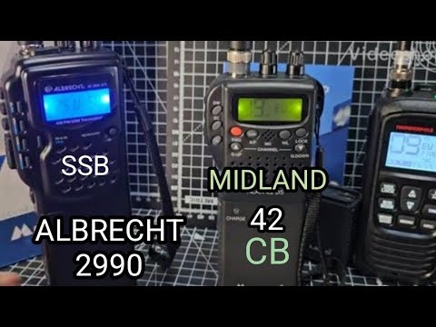 MIDLAND 42 , CB & ALBRECHT 2990 - SSB