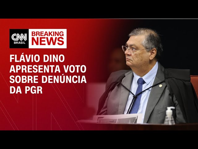 Flávio Dino vota em sessão que pode tornar Bolsonaro réu | BASTIDORES CNN
