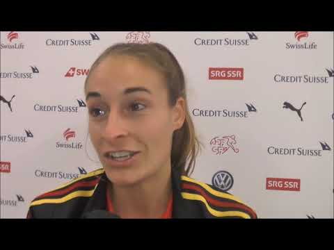 Tessa Wullaert na Zwitserland - België op 09.10.2018