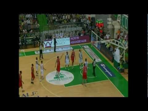 Montepaschi Siena vs. EA7 Emporio Armani Milano (Italian League Finals # Game 1 # 09/06/12)