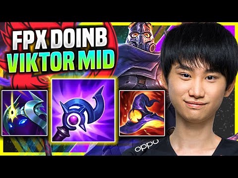 DOINB IS A MONSTER WITH VIKTOR! - FPX DoinB Plays Viktor Mid vs Zoe! | Preseason 11
