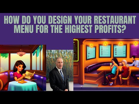 How Do You Design Your Restaurant Menu For The Highest Profits