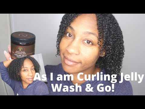 As I am Curling Jelly Wash & Go