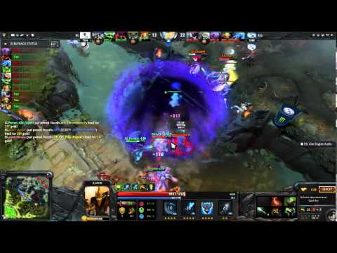 DOTA 2 - Invictus Gaming vs Evil Geniuses (CRAZY)