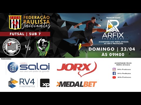 LAUSANNE PAULISTA x MX7 DIADEMA - FUTSAL | SUB 7