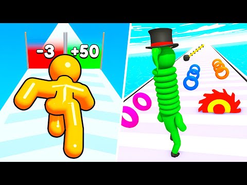 Tall Man Run VS Long Neck Run - Max Level’s Gameplay Walkthrough (Android,iOS) NEW UPDATE Ep 1