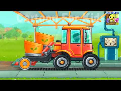 Farm Works Field |  Kids Cartoon Truck | Baby truck #cartoon #truckcartoons #kids #kidsvideo #farmer
