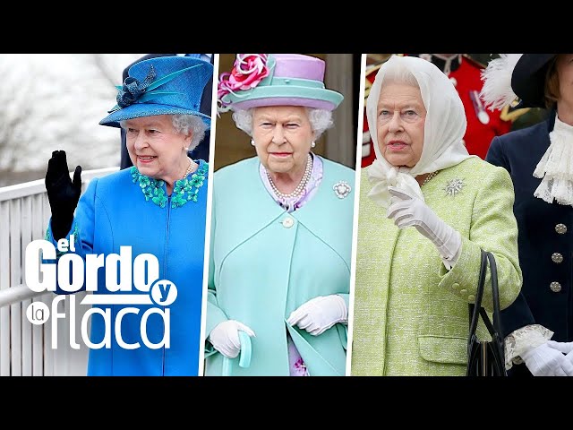 Vídeo relacionado con Creaciones Llopis Disfraz de Reina Isabel II para Hombre, Disfraz de La Reina de Inglaterra para Adulto (Talla XL)
