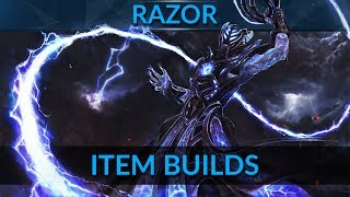 Bring the spark of death by picking the right items | Razor Item Build | DotA 2 Pro Guide by SMD