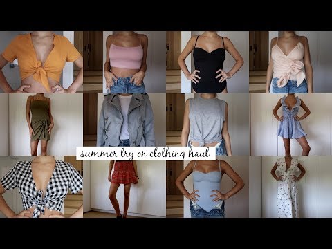Massive Try-On Beachy / Summer Clothing Haul l Olivia...