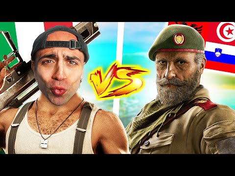 5 ITALIANS vs 5 FOREIGNERS on RAINBOW SIX SIEGE!