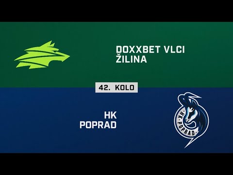 42. kolo: DOXXbet Vlci Žilina - HK Poprad 6:3 (HIGHLIGHTY)