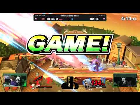 BRINK - WR2 - Bloom4Eva (Bayonetta) Vs. OwlBBs (Sephiroth) Smash Ultimate - SSBU Tournament