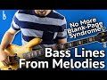 How To Write A Bass Line For An Existing Melody (No More 'Blank Page Syndrome')