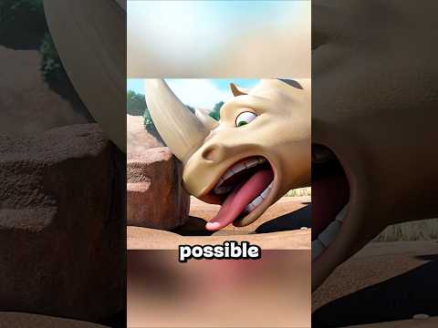 This Rhino Was Dying Of Thirst… Then This Happened #shorts #animation #roblox