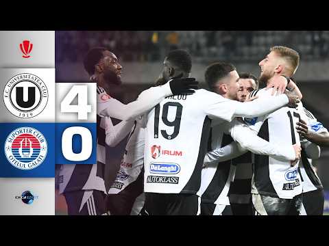 REZUMAT ”U” Cluj - Oțelul 4-0. Ardelenii s-au calificat matematic în play-off!