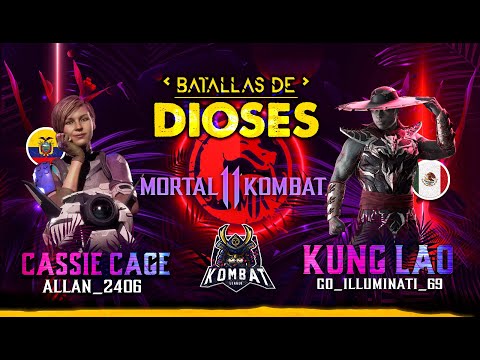 Go_ILluMiNaTI_69 Vs Allan_2406 - Mexico Vs Ecuador - Gods Fight - Torneo Internacional de MK11
