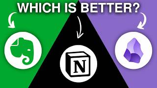 Evernote vs Notion vs Obsidian (2026) | Which One is Best?