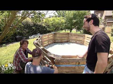 Pool selbst gebaut - Volle Kanne | ZDF