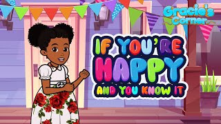 If You’re Happy and You Know It (Remix) | Gracie’s Corner | Nursery Rhymes + Kids Songs