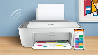 HP DeskJet 2755e Wireless Color All-in-One Printer Review! 🖨️