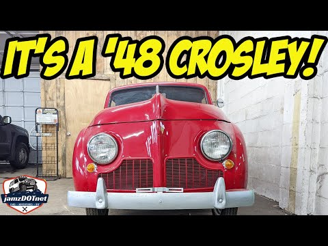 Thumbnail for 1948 Crosley CC Sedan car running by Automobile, Fuel efficiency, United States, Car, Vehicle