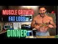 High Protein Bodybuilding Fat Loss Meal | Dinner