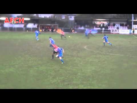 AFC Hornchurch 3 Wroxham 0 (20 Feb 16) - Second Purcell goal