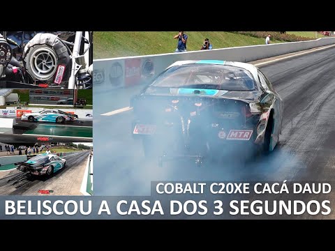 Cobalt Motor C20XE Turbo Mais de 1000cv - Carro já andou na Arrancada Nos EUA - Mais rápido do mundo