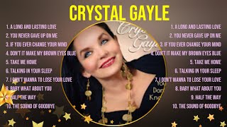 Crystal Gayle Greatest Hits ~ Top 100 Country Artists To Listen in 2023 &amp; 2024