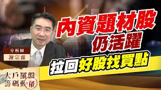 內資題材股仍活躍 拉回好股找買點 (圖)