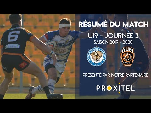 [U19] SO Avignon XIII - Albi Rugby League (résumé 2019/2020)