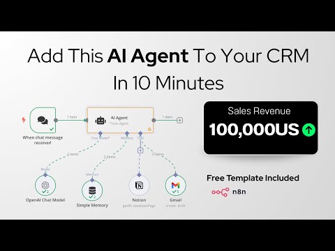 Add This n8n AI Agent To Your CRM To Automate Follow Ups (template included)