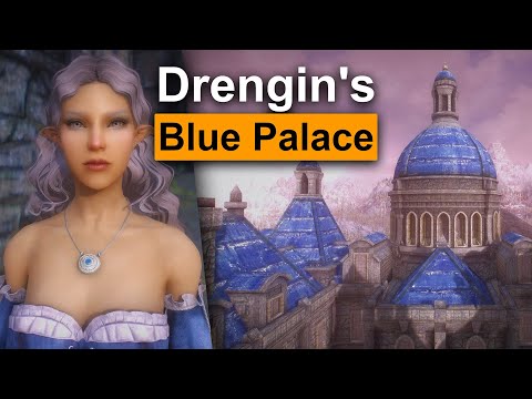 Skyrim Mod: Drengin's Blue Palace - Mesh Only Replacer