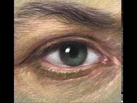 Create A Realistic Eye with CarbOthello Pastel Pencil. For my Patreon online teaching page.