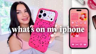 what's on my iphone 17 pro max! ~summer vibes~ ☀️✨