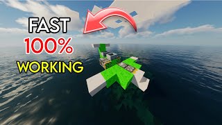 How to Make Flying Machine in Minecraft! (Java/Bedrock) Edition