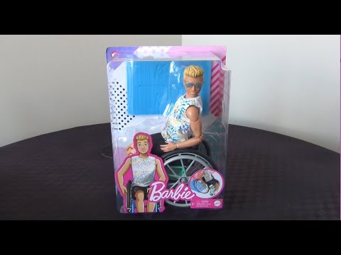 Unboxing Fashionista #167 - NEW Made To Move Ken With Wheelchair!