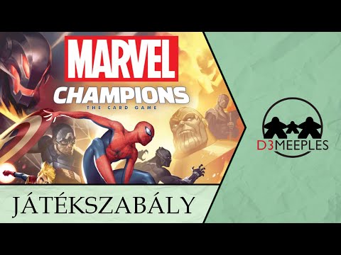 JÁTÉKSZABÁLY: MARVEL CHAMPIONS: THE CARD GAME - d3meeples