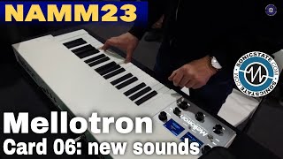 Video thumbnail for NAMM 2023 - Mellotron - M4000D - New Sounds by sonicstate