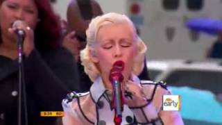 Christina Aguilera - Genie In A Bottle &amp; What A Girl Wants (Live at The Early Show)