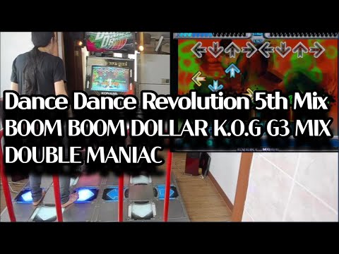 HN!! DDR 5th Mix BOOM BOOM DOLLAR K O G G3 MIX  DOUBLE MANIAC 7GREAT (FROM DDR 3rd MIX 디디알 써드)