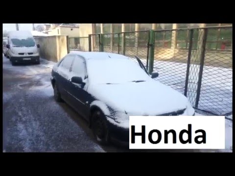 Honda Civic Cold Start ( - 21 )   1997  90 HP