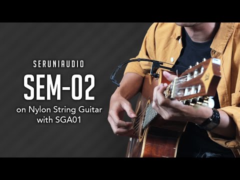 How to Mic Acoustic Guitar with SEM-02  (Nylon String) | Sound Sample