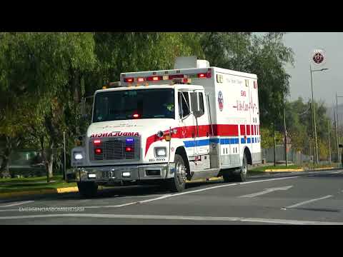 Ambulancia EMS Life Care Chile- Móvil 101 respondiendo
