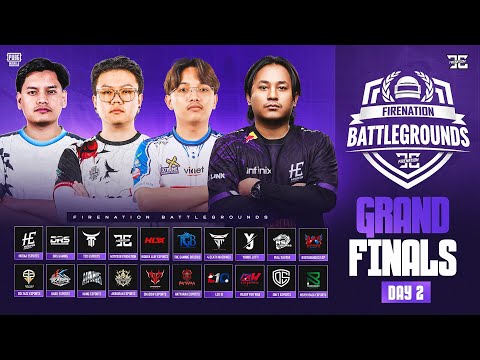 [NP] FIRENATION BATTLEGROUND SEASON 1 | GRAND FINAL | DAY 2 #DRS #HORAA #T2K #HLx